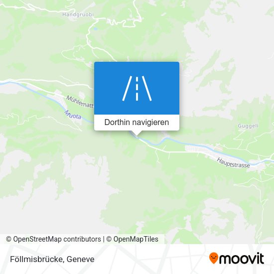 Föllmisbrücke Karte