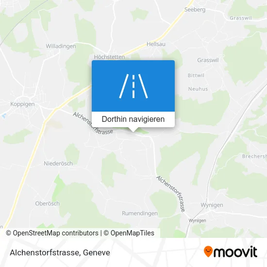 Alchenstorfstrasse Karte