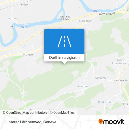Hinterer Lärchenweg Karte