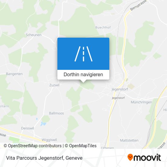 Vita Parcours Jegenstorf Karte