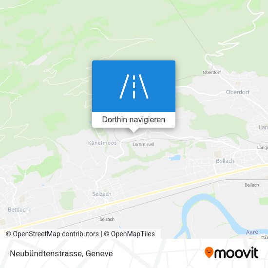 Neubündtenstrasse Karte