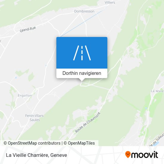 La Vieille Charrière Karte