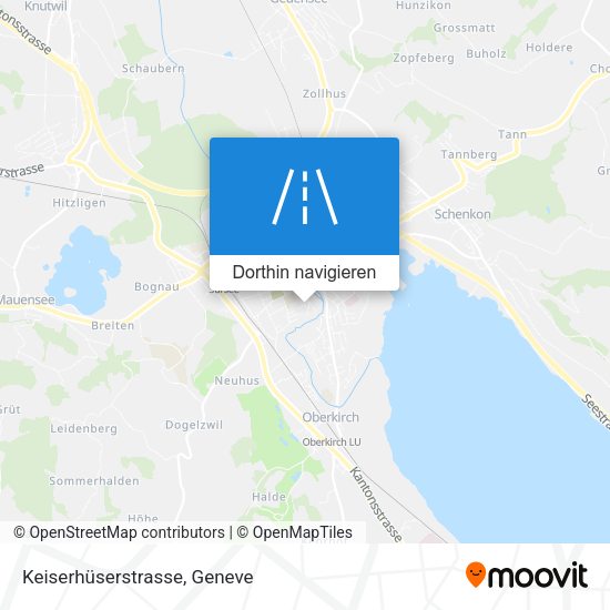 Keiserhüserstrasse Karte