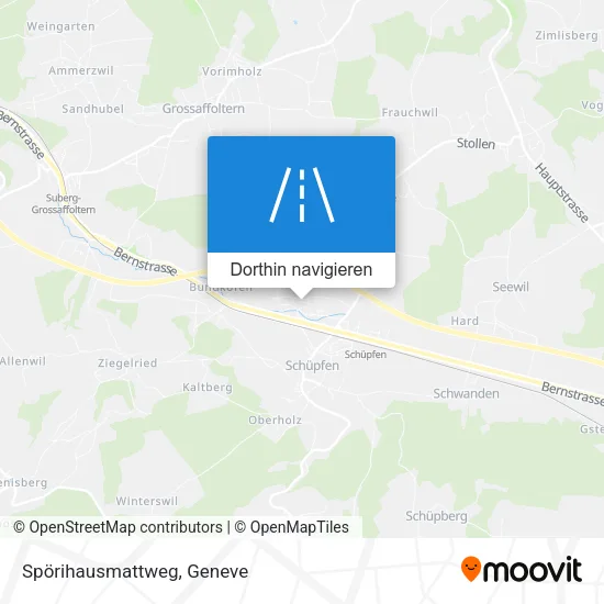 Spörihausmattweg Karte