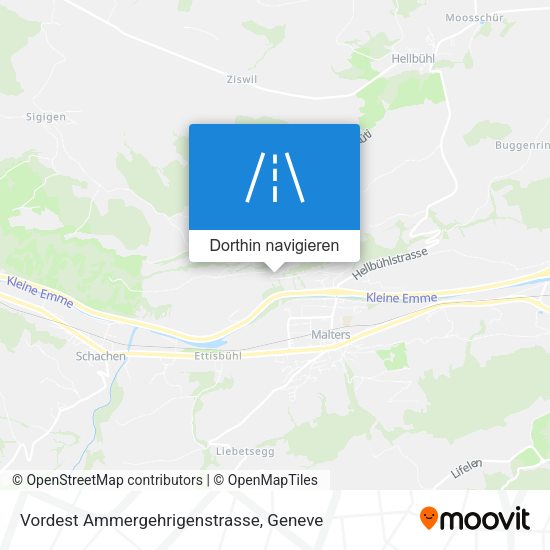 Vordest Ammergehrigenstrasse Karte