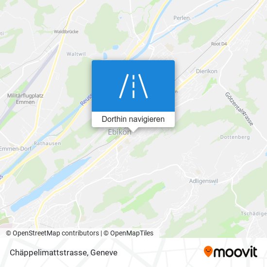 Chäppelimattstrasse Karte