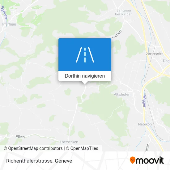 Richenthalerstrasse Karte
