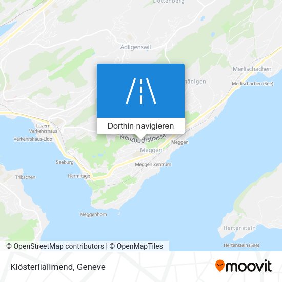 Klösterliallmend Karte
