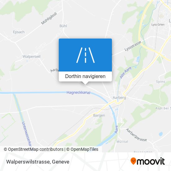 Walperswilstrasse Karte