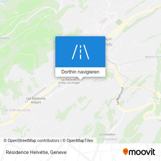 Résidence Helvétie Karte