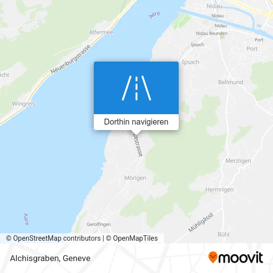 Alchisgraben Karte