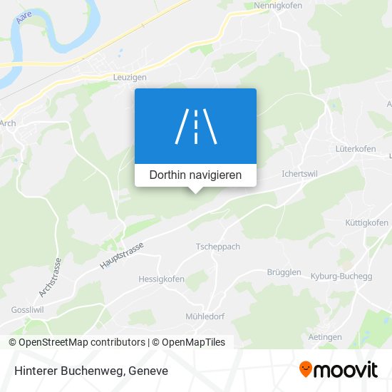 Hinterer Buchenweg Karte