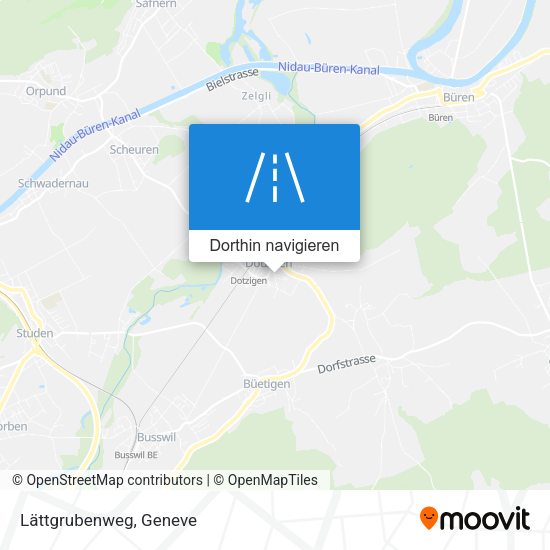 Lättgrubenweg Karte