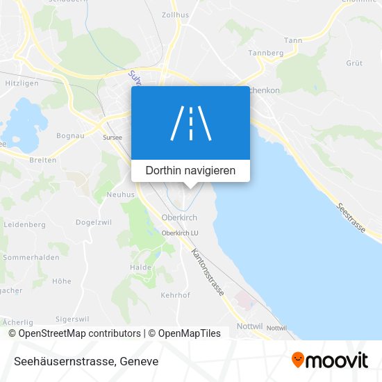 Seehäusernstrasse Karte