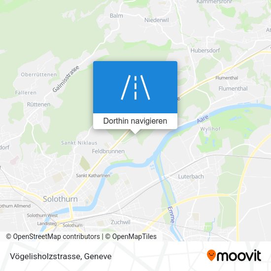 Vögelisholzstrasse Karte
