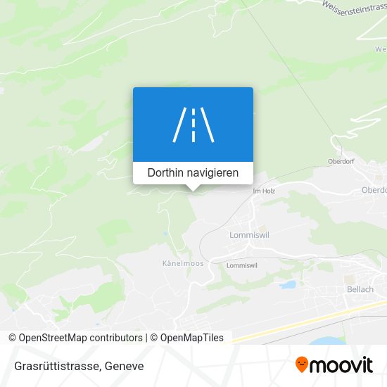 Grasrüttistrasse Karte