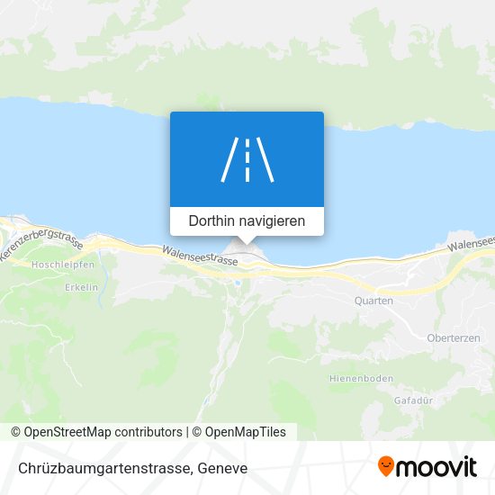 Chrüzbaumgartenstrasse Karte