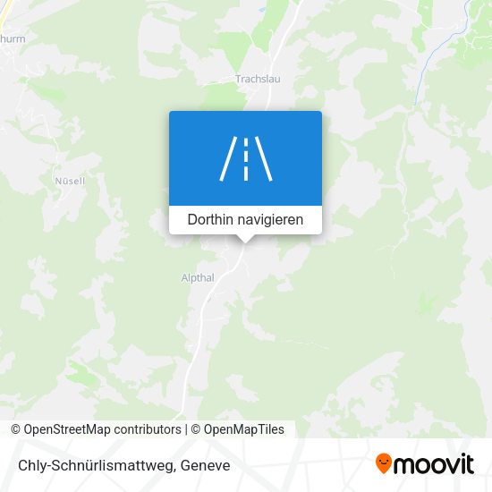 Chly-Schnürlismattweg Karte