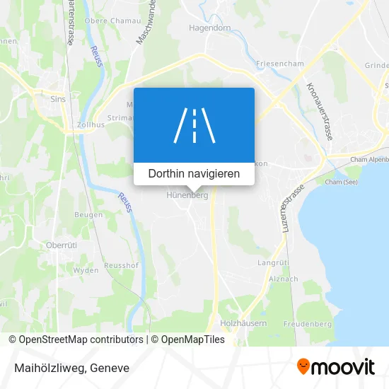 Maihölzliweg Karte