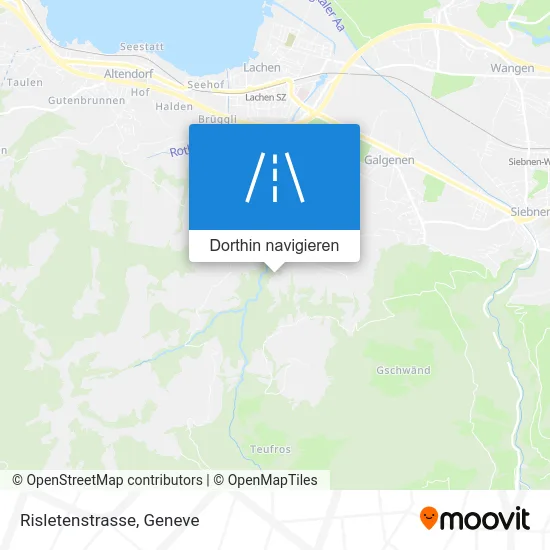 Risletenstrasse Karte