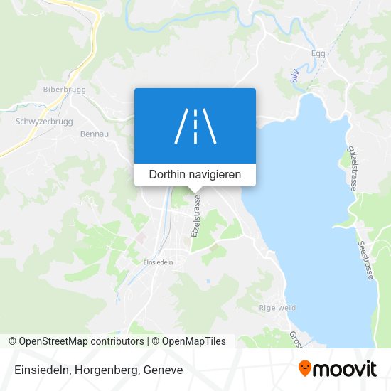 Einsiedeln, Horgenberg Karte