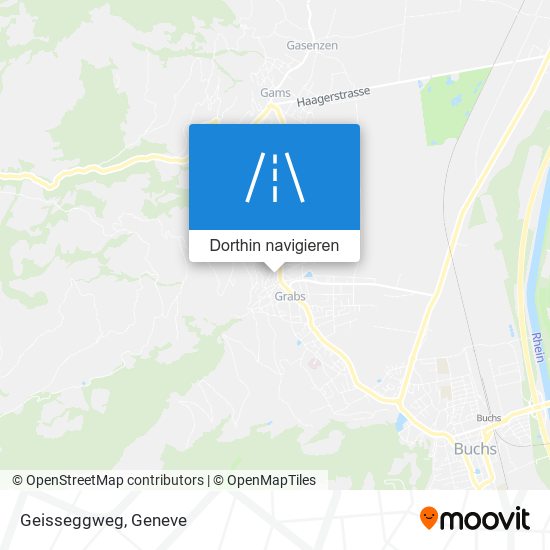 Geisseggweg Karte