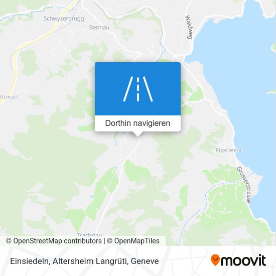 Einsiedeln, Altersheim Langrüti Karte