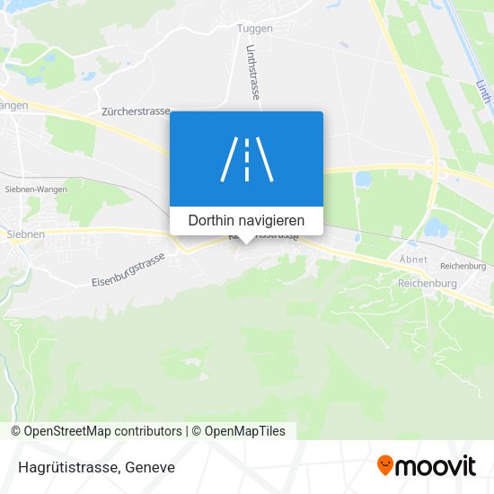 Hagrütistrasse Karte