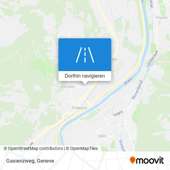 Gasienzweg Karte