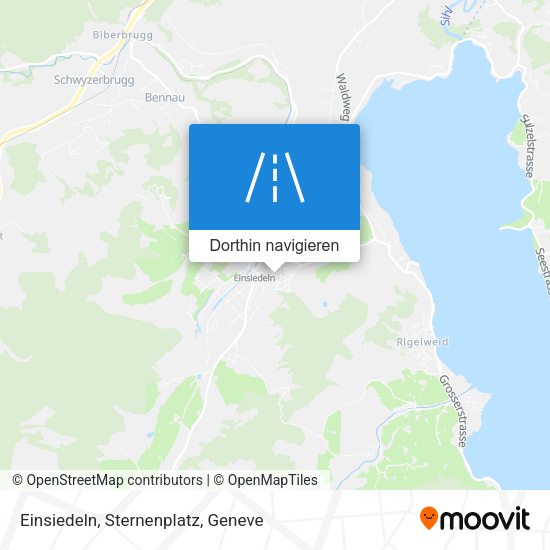 Einsiedeln, Sternenplatz Karte
