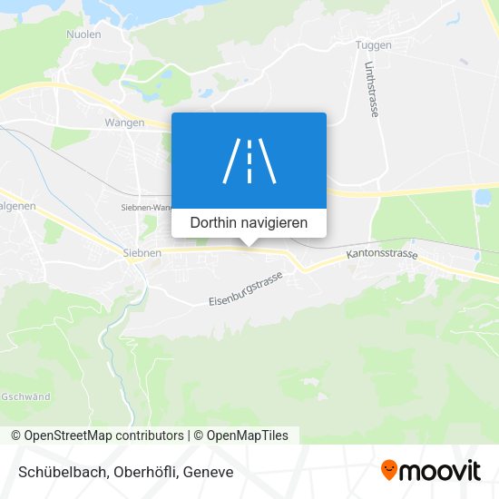 Schübelbach, Oberhöfli Karte