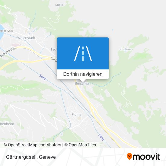 Gärtnergässli Karte