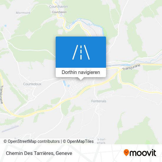 Chemin Des Tarrières Karte