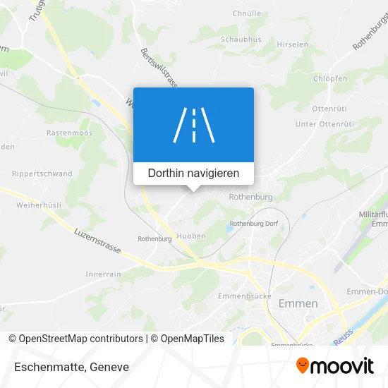 Eschenmatte Karte