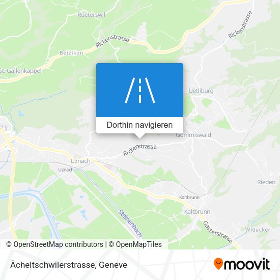 Ächeltschwilerstrasse Karte
