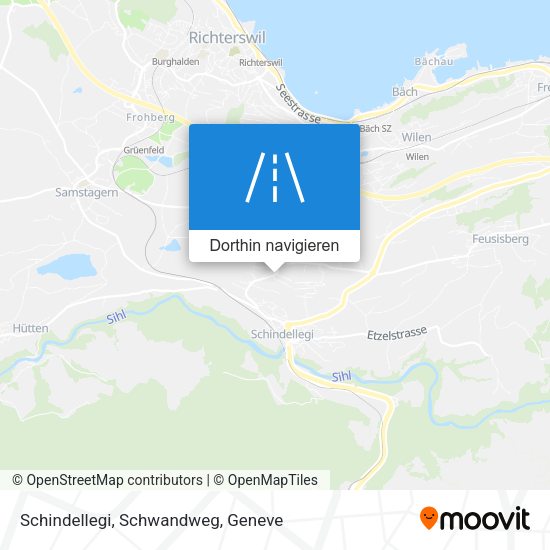 Schindellegi, Schwandweg Karte