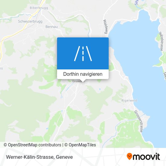 Werner-Kälin-Strasse Karte