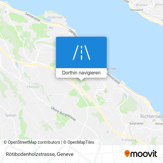 Rötibodenholzstrasse Karte