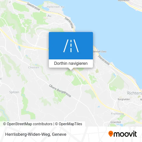 Herrlisberg-Widen-Weg Karte