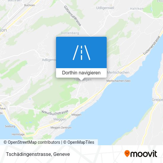 Tschädingenstrasse Karte