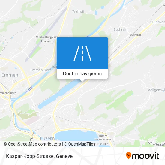 Kaspar-Kopp-Strasse Karte