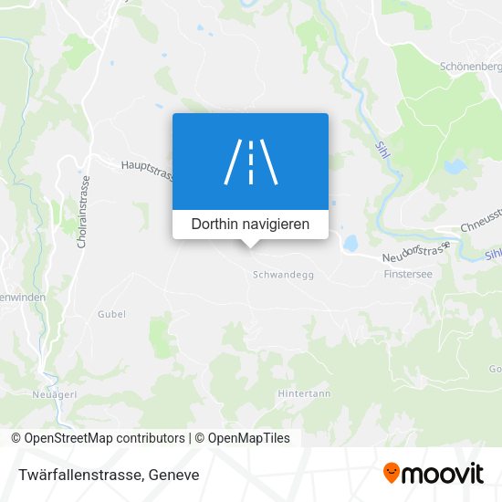 Twärfallenstrasse Karte