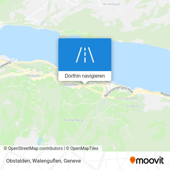 Obstalden, Walenguflen Karte
