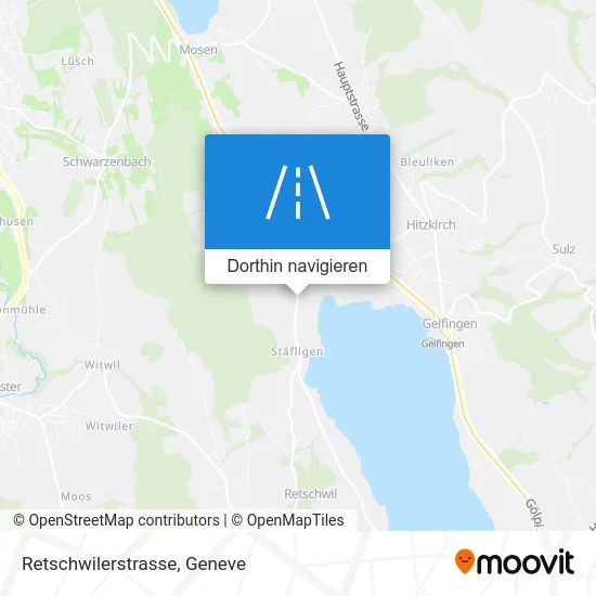 Retschwilerstrasse Karte