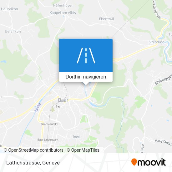 Lättichstrasse Karte