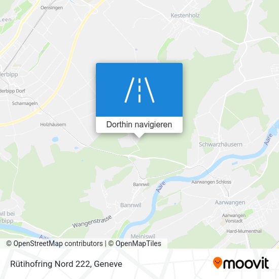 Rütihofring Nord 222 Karte
