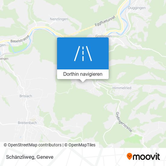 Schänzliweg Karte