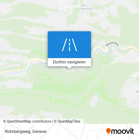 Rohrbergweg Karte