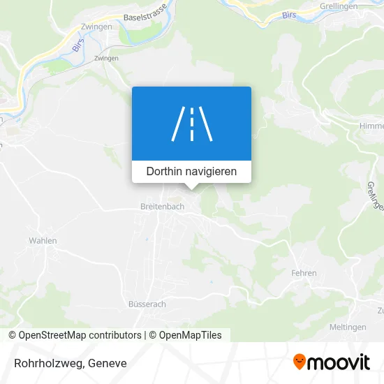 Rohrholzweg Karte