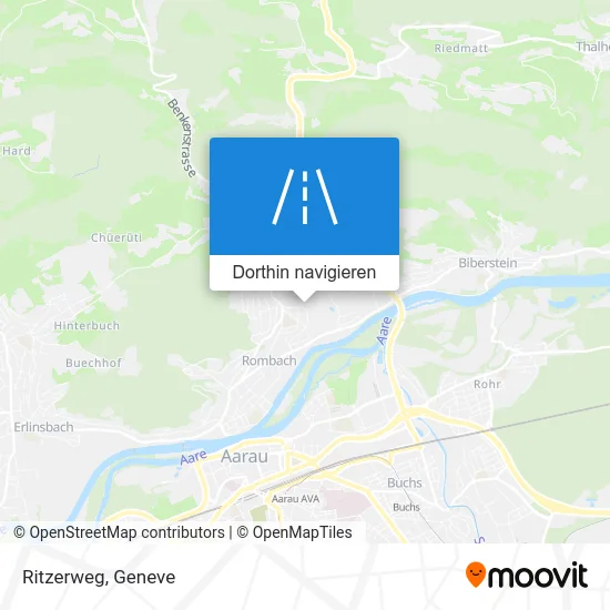 Ritzerweg Karte